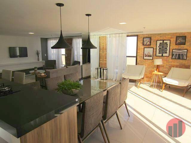 Apartamento com 3 dormitórios para alugar, 92 m² por R$ 2.100/mês - Papicu - Fortaleza/CE - Foto 13