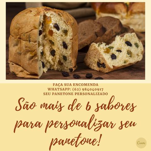 Panetone recheado e trufado