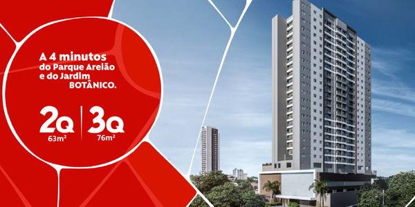 Apartamento com 2 quartos no Residencial Porto Ludovico - Bairro Setor Pedro Ludovico em