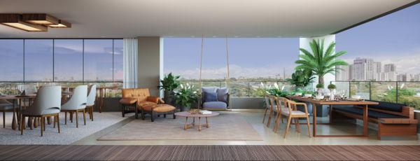Apartamento com 4 quartos no Residencial Vitreo - Bairro Setor Marista em Goiânia - Foto 7