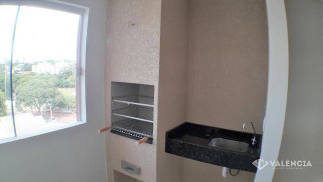 Apartamento com 2 Quartos, Churrasqueira, Para Alugar no Pioneiros Catarinense. - Foto 14