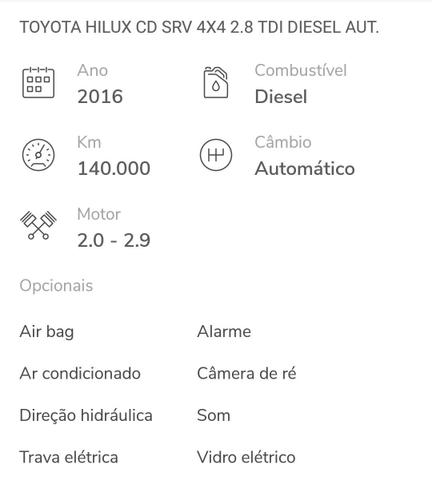 Toyota HiLux 2.8 -2016 - Foto 2