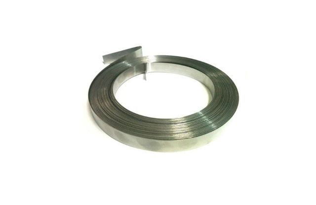 Fita 3/4 Aço Inox Aisi 304 0,5mm 30 Metros Para Cinta Poste