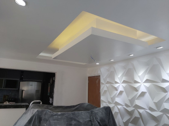 So Pintor profissional disponível mármorizado 3d gesso