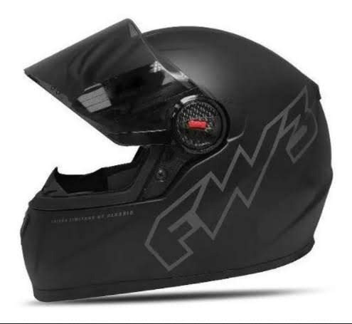 Capacete Top FW3 Classic Premium (viseira extra fumê) - Foto 14