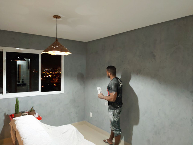 So Pintor profissional disponível mármorizado 3d gesso - Foto 5