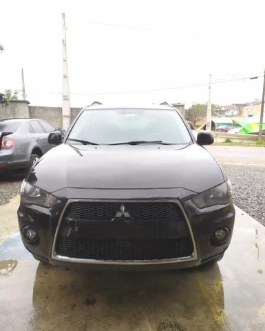 Outlander GT 3.0 V6 2011 Porta Farol Capo Motor Suspensão Cambio Mecanica Airbag Sucata - Foto 2
