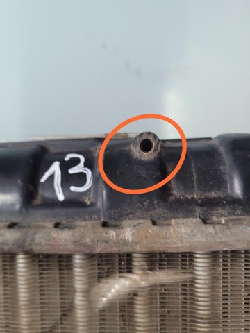 Radiador Água Motor Gol Ap N13 C/detalhe - Foto 2