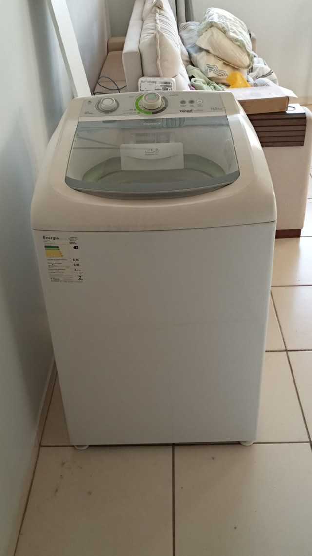 Máquina de lavar roupas consul facilite, 11,5KG, 110v com transformador. - Foto 3