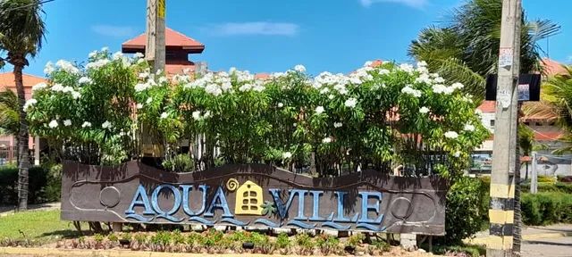 Aquaville Resorte ´Pé na Areia - Térreo próximo ao Beach Park