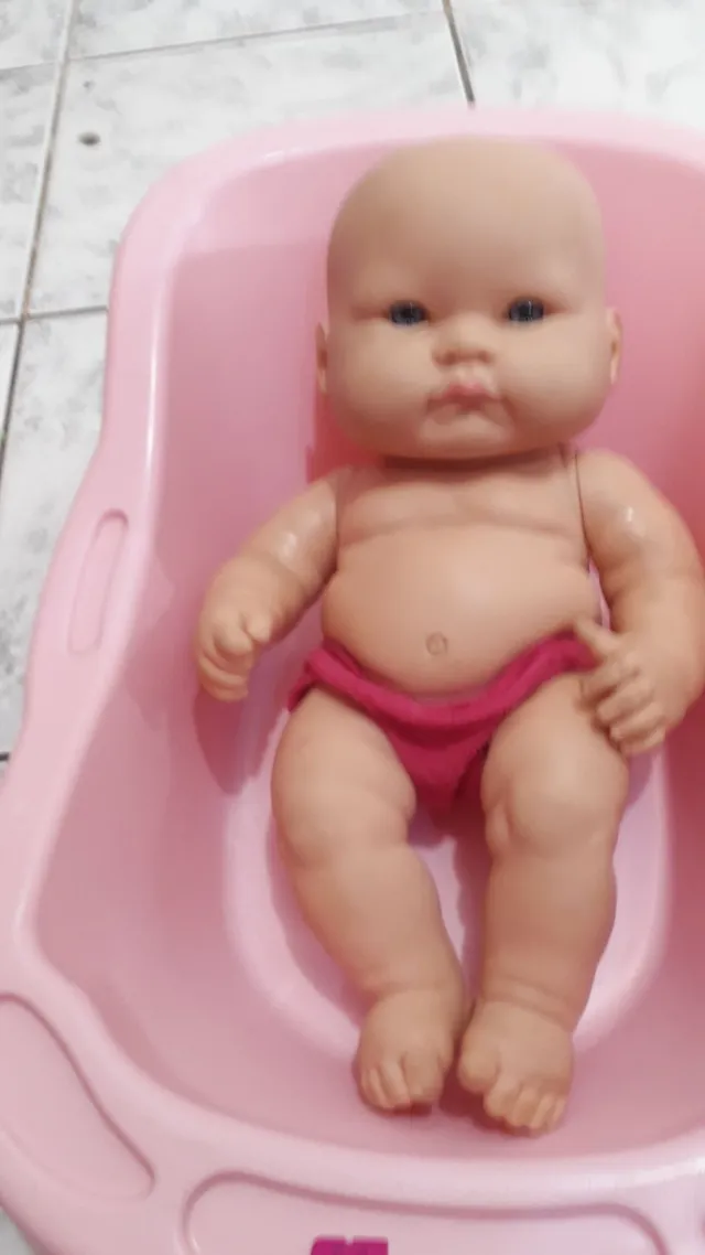 Boneca Bebê Recém Nascido Para B4rbie Grávida Susi Etc Baby
