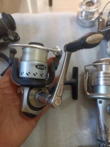 Molinetes diversos em perfeito funcionamento 