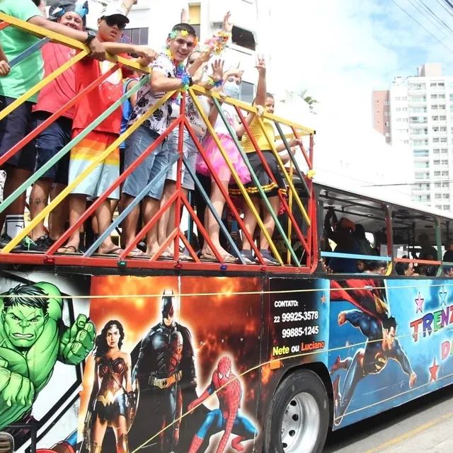 Trenzinho da alegria - Ônibus - Parque Santa Helena, Campos dos Goytacazes  1247853043