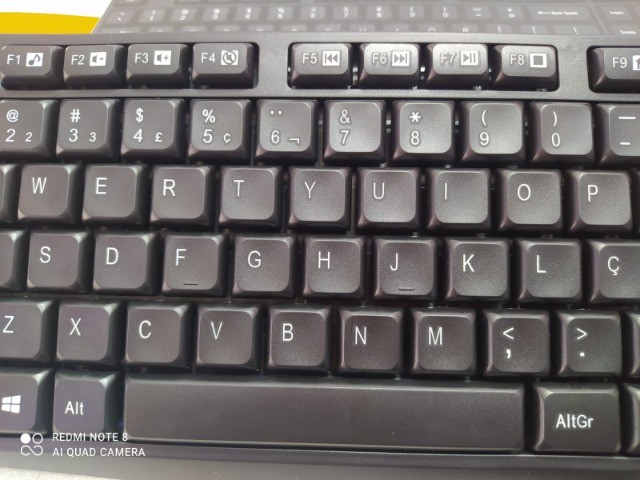 Mouse e teclado sem fio Wirelless Abnt 2 - Foto 4