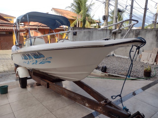 Barco Esporte/Recreio Ragge 16 Pés - Motor Evinrude 50HP Injetado 2T - Foto 3