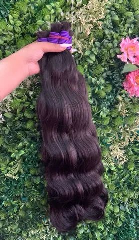 Cabelo liso e ondulado maravilhosos  ideal para mega Hair 55 65 e 75cm - Foto 2