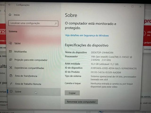 Notebook thinkpad t14 i5 11ger e 16gb ram  - Foto 3