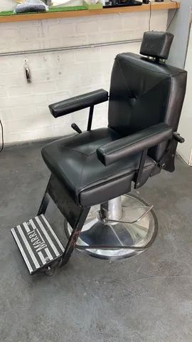 Cadeira Barbeiro Vintage Negócios Barbearia Cadeira Barbearia