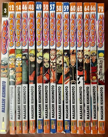 Manga Naruto - Coleção Completa Vol. 1 Ao 72 / Portugues