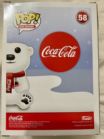 Funko Pop urso Coca Cola oficial importado novo 58 - Foto 3