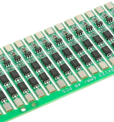 Placa BMS 1S carga e proteção 3.7v 4a p/ Bat 18650 Duplo Mos High Performance - Foto 6