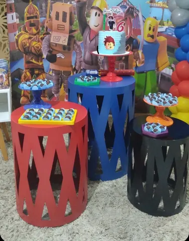 FESTA ROBLOX BELO HORIZONTE - DECORAÇÃO ROBLOX BELO HORIZONTE