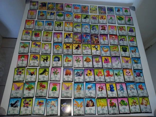 22 Cartas Pokémon Go - Cards Games, Produto Vintage e Retro Usado 69011319