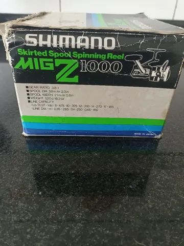 Molinete Shimano MiG Z 1000 NOVO - Foto 4