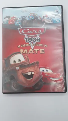 Dvd Cars - Toon As Grandes Histórias De Mate - Original