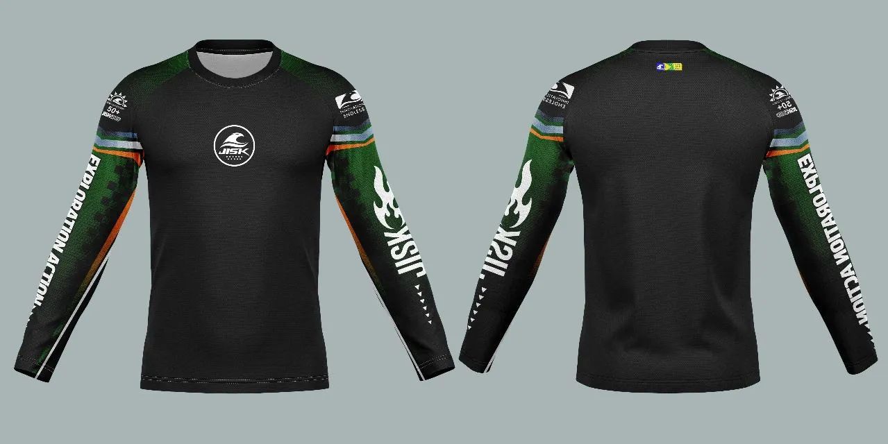 Camiseta de proteção para Surf - Jisk - Foto 5