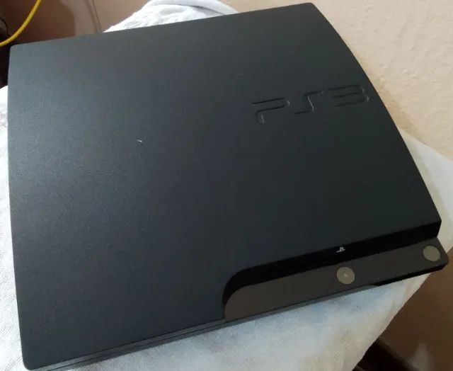 Sony Playstation 3 Slim 160gb Cech 2511a Charcoal Black Usado Desbloqueado - Foto 5