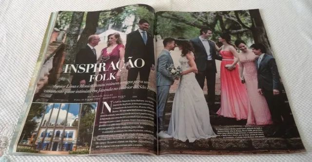 Revista Contigo 30 outubro 2014 Capa Junior Lima Monica Benini. Para Colecionadores - Foto 4