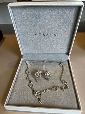 Conjunto colar e brinco