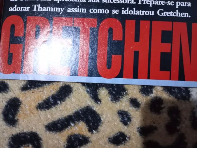 Revista Thammy Gretchen edição 262 aniversário outubro 2001 +1revista +1 DVD - Foto 4