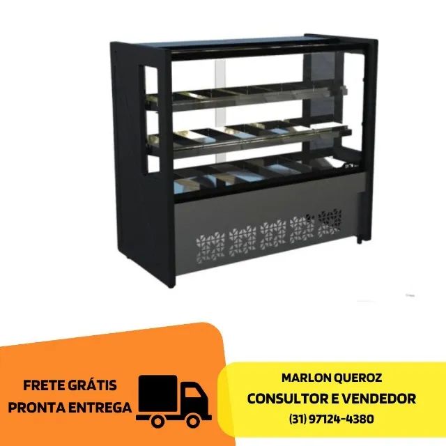 Balcão Estufa 1,25M Polar Novo