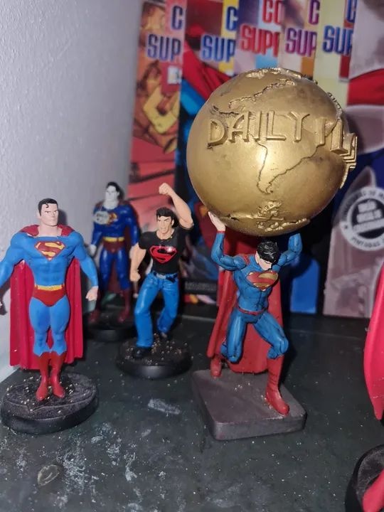 Lote Superman/Super-homem - DC comics - Figurines Action - Eaglemoss - Foto 3