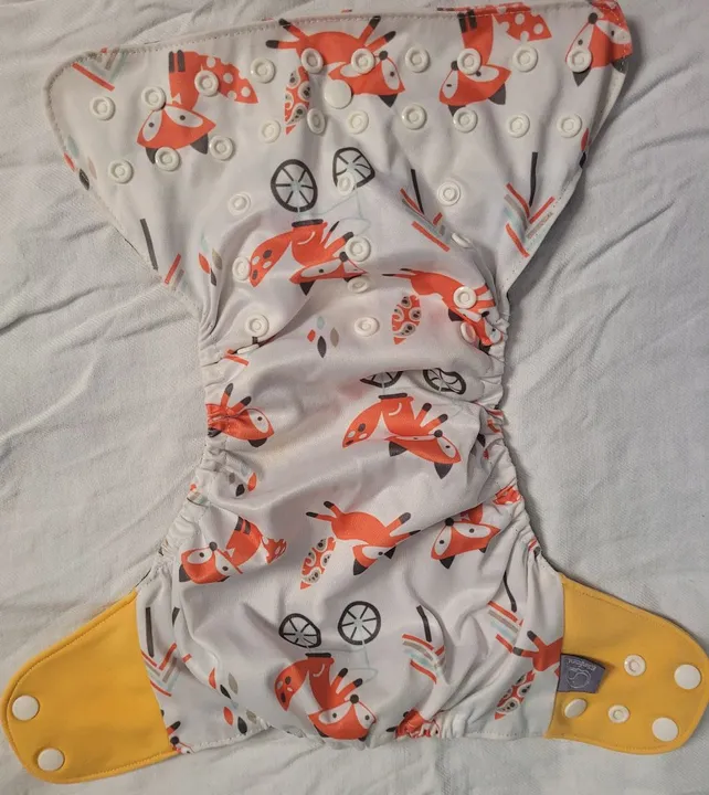 Fralda ecológica Elinfant + 2 absorventes de microfilha