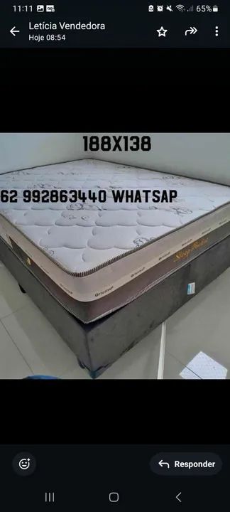 Colchões e camas box 