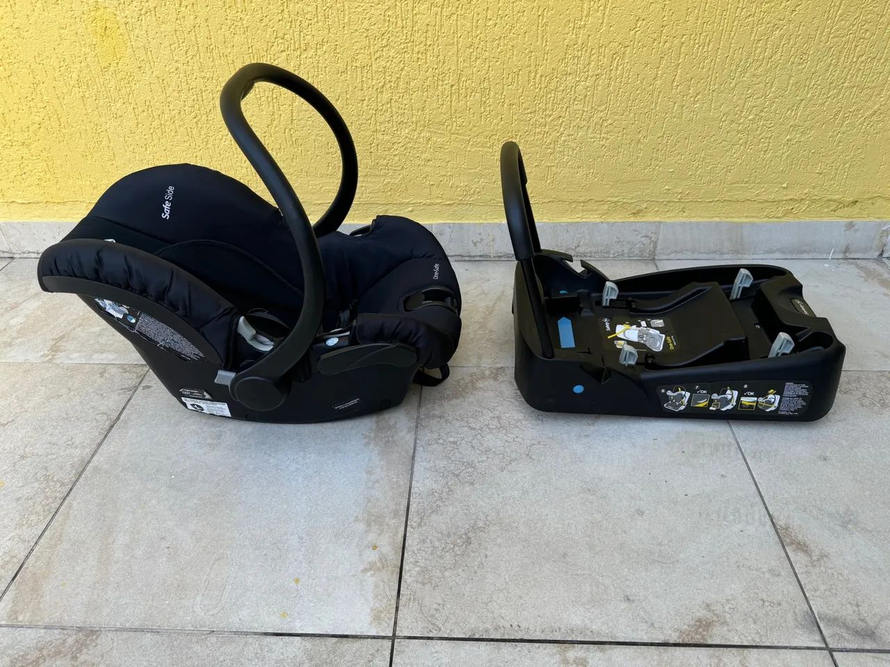 Bebê Conforto Safety 1st até 13KG com base para fixação no Carro - Foto 5