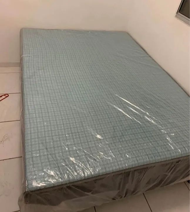Cama box Casal espuma Novas - Foto 3