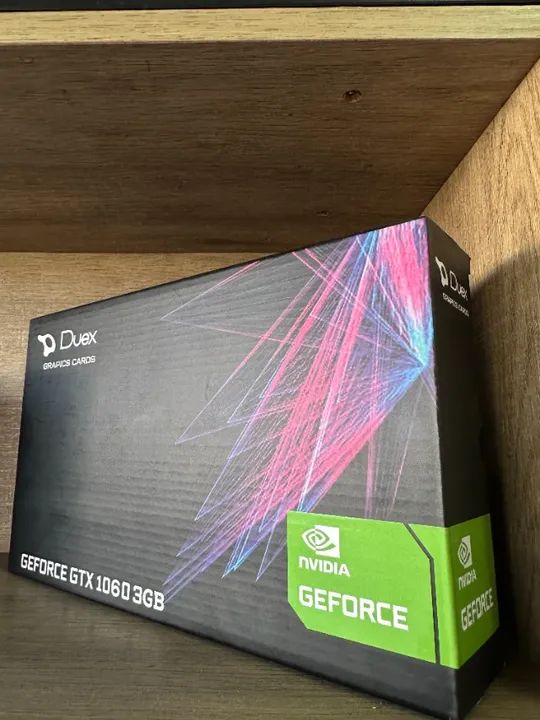 Placa de Vídeo Gamer Duex Nvidia GeForce GTX 1060, 3GB Gddr5, 192-bit - Loja Wiki
