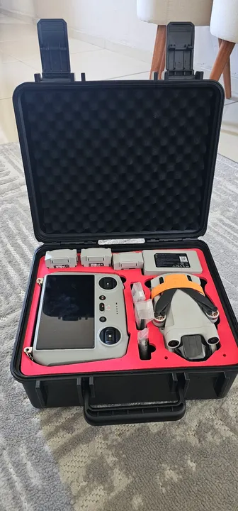 Drone DJI Mavic Mini 3 pro + sensores anti colisão + 3 baterias