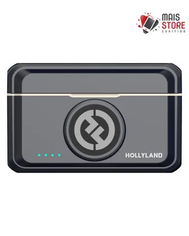 Microfone Sem Fio Hollyland Lark M2 Combo - Shine Charcoal (Novo/Lacrado) - Foto 3