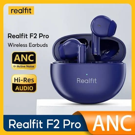 Fones de Ouvido Realfit F2 Pro ANC - Bluetooth - Novo barato - Foto 4