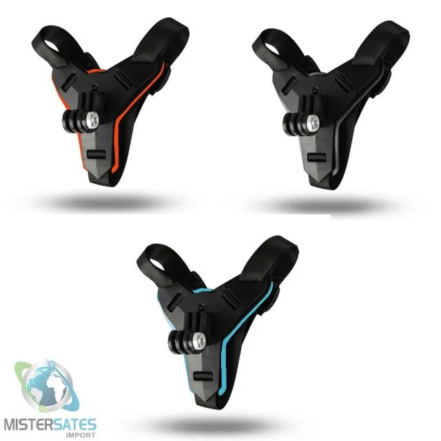 Suporte Go Pro Queixo Cinta Capacete Universal Gopro Sjcam - COD 788 - Foto 2