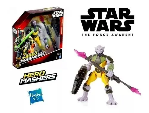 Boneco Action Figure Garazeb Orrelios Star Wars Mashers