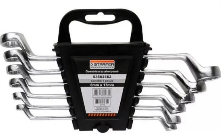 Jogo De Chave Estrela Starfer 6 Peças 6 a 17mm - Foto 2