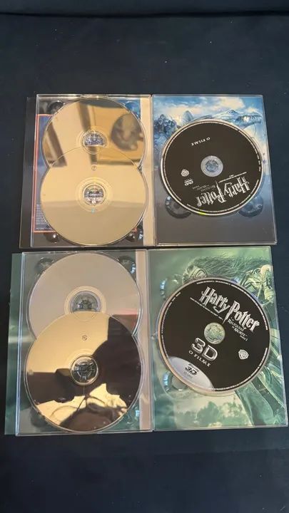 Blu-ray + DVD- Harry Potter E As Relíquias Da Morte  - Foto 3