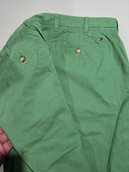 Calça Tommy Hilfiger Verde - Foto 3