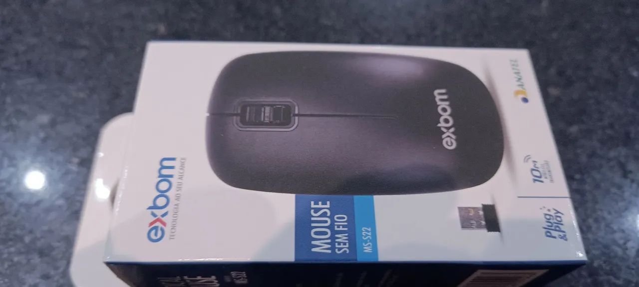 Mouse Sem Fio Usb 2.4ghz Wireless Pc Notebook Windows, Novo lacrado - Foto 2